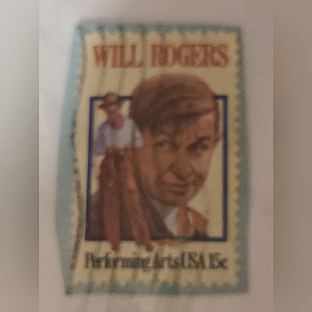 Will Rogers Stamp Collectible